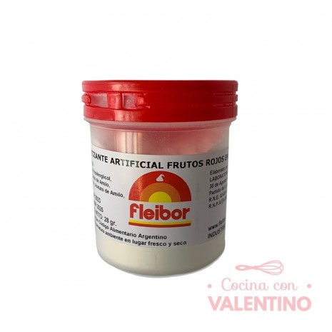 Esencia de Frutos Rojos en Polvo Fleibor - 28 Grs