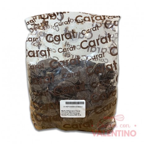 Baño Alfajorero Carat Coverliq Semiamargo - 825 Grs