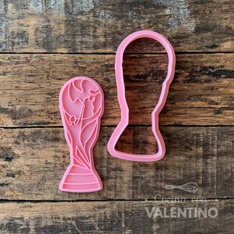 Cortante + Sello DeliPrint Copa del Mundo