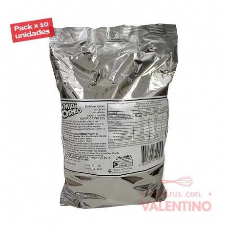 Oreo Mini - 600Grs - Pack 10 Un.