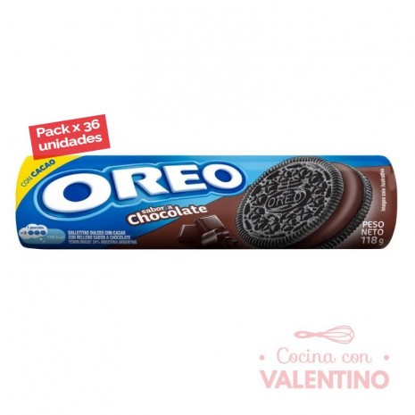 Oreo Chocolate 118Grs - Pack 36 Un.