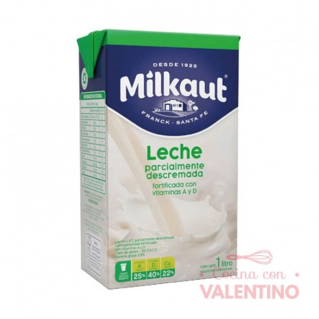 Leche Milkaut UAT Descremada Larga Vida - 1 Lt