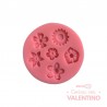 Molde Flexible Flores Surtidas x6 - CM