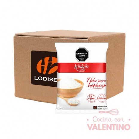 Polvo de Hornear Keuken - 500 Grs - Pack 12 Un.