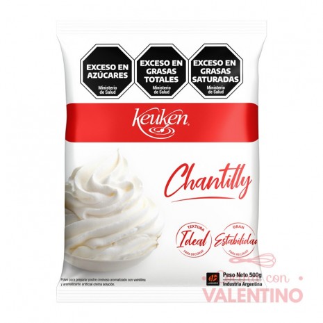 Mix Crema Chantilly Keuken - 500 Grs.