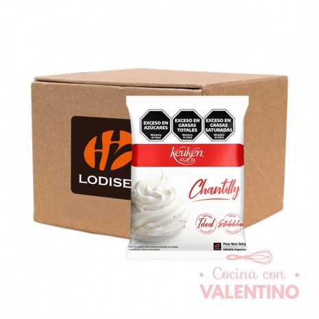 Crema Chantilly Keuken - 500 Grs - Pack 12 Un