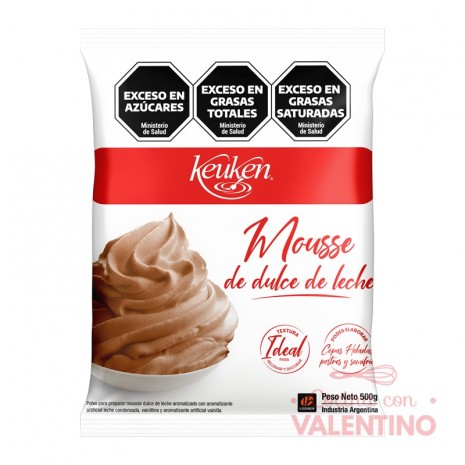 Mousse Dulce de Leche Keuken - 500 Grs.