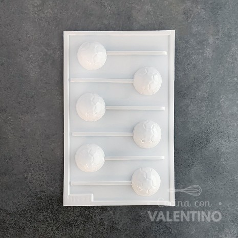 Placa Plastichok Chupetin Pelota x6 1893C