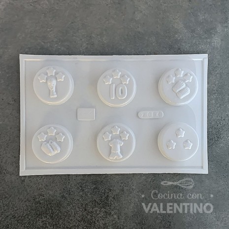 Placa Plastichok Oreo Set Futbol 2004C
