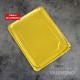 Plato Bandeja Carton Dorado - 34x42 - 50 Un