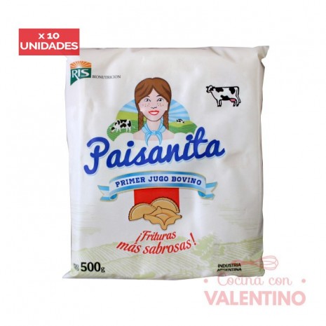 Grasa Primer Jugo "Paisanita" RIS - 500gr - Pack 10 Un.