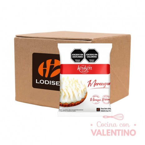 Merengue en Polvo Keuken - 500 Grs - Pack 12 Un