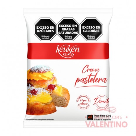 Crema Pastelera en Frio Keuken - 500 Grs