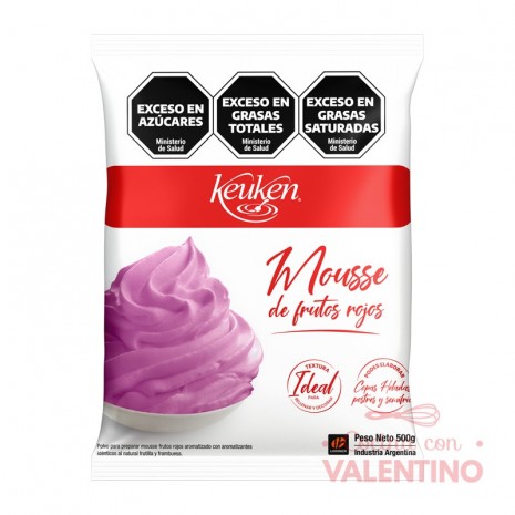 Mousse Keuken Frutos Rojos - 500 Grs
