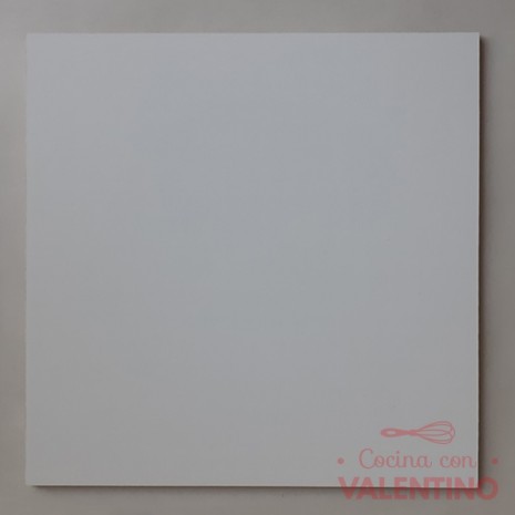 Plato MDF Cuadrada 3mm - 24x24cm