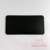Base Rectangular Fibro Plus con Tacos Negra - 20x25