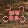 Cortante + Sello DeliPrint Set Galletas Clasicas x4