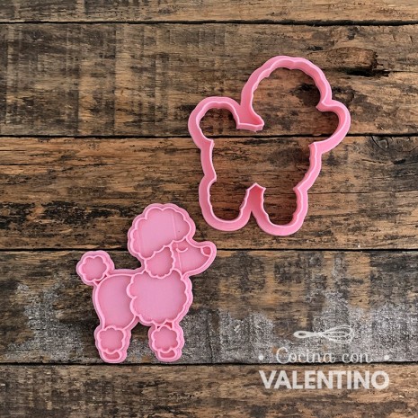 Cortante + Sello DeliPrint Perro Poodle