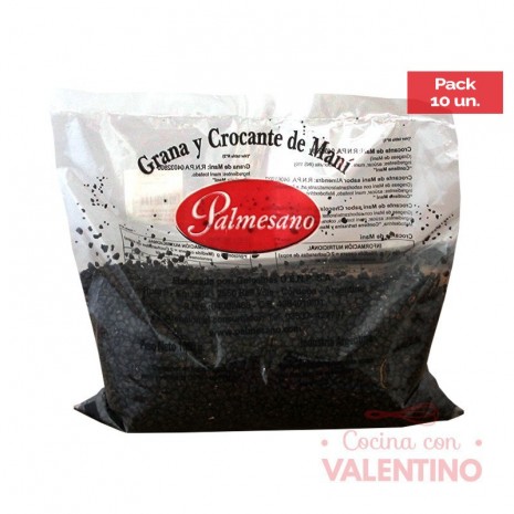 Crocante de Mani Palmesano Sabor Chocolate - 1 Kg - Pack 10 Un