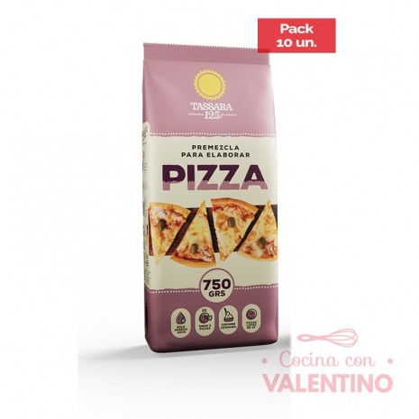 Premezcla para Pizza Tassara - 750Grs Pack 10 Un.