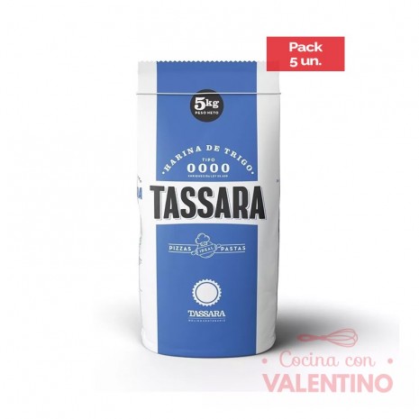 Harina 4/0 Tassara - 5Kg Pack 5 Un.