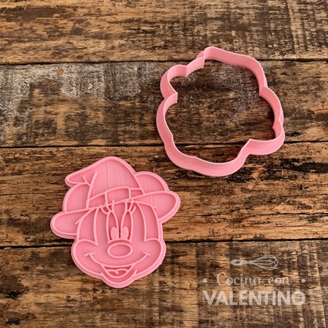 Cortante + Sello DeliPrint Minnie Bruja