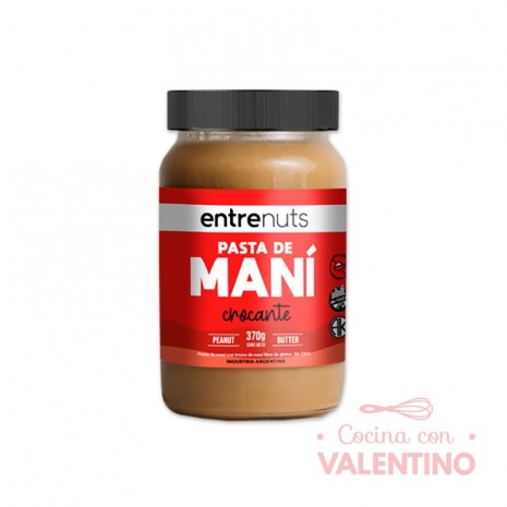 Pasta de Mani Entrenuts Crocante - 370 Grs