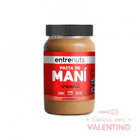 Pasta de Mani Crocante Entrenuts - 370Grs