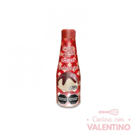 Salsa Lheritier Frutos Rojos - 500 Grs