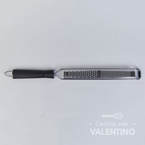 Rallador Zester Mango Negro Doble Filo