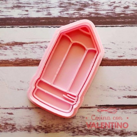 Cortante + Sello DeliPrint Lapiz D2