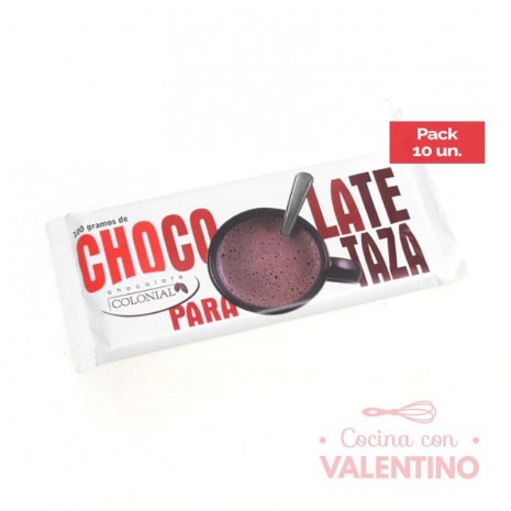 Chocolate Taza Colonial - 100 Grs. - Pack 10 Un.