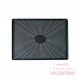 Placa Rectangular Microperforada de Silicona Negra SilHome