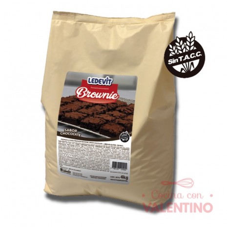 Mix Brownie Ledevit - 4 Kg Mix Brownie Ledevit - 4 Kg