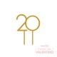 Cake Topper Plaqui Numero 20