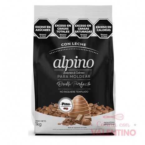 Baño de Moldeo Alpino Pins Leche - 1 Kg