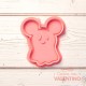 Cortante + Sello DeliPrint Mickey Fantasma