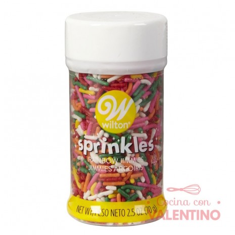 Sprinkles Wilton Granas Multicolor - 70 Grs.