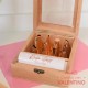 Caja de Madera 12 Boquillas Grandes Rose Gold Manga y Cupla