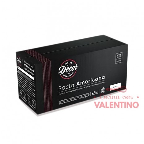 Pasta Americana Blanca Caja - 2.8 Kg