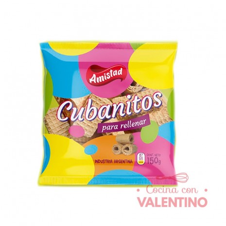 Cubanitos Cortos La Amistad - 150 Grs.