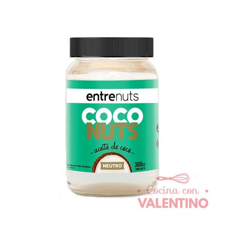 Aceite de Coco Neutro Entrenuts - 360Grs