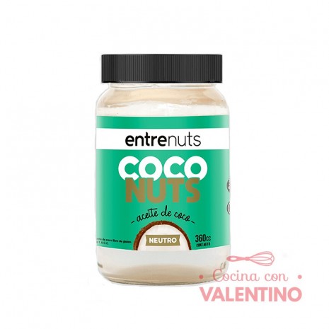 Aceite de Coco Entrenuts Neutro - 360 Grs