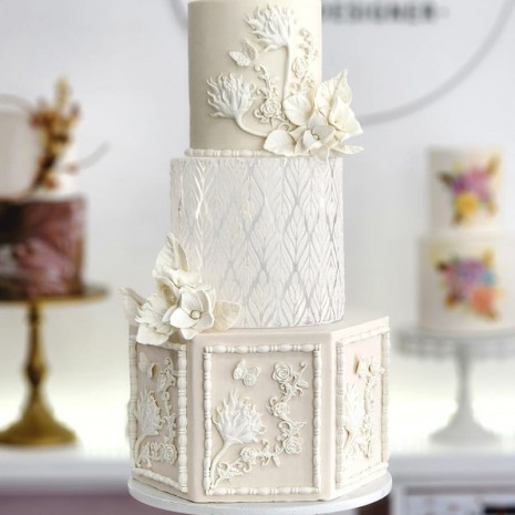 Clase de técnicas con Chocoplast: torta de bodas
