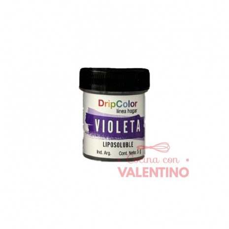 Colorante Polvo DripColor Violeta- 5 Grs