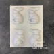 Placa Plastichok Conejos x4 1216A