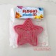 Cortante Plastico Flogus Set Estrella x5