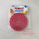 Cortante Plastico Flogus Set Circulo con Ondas x5