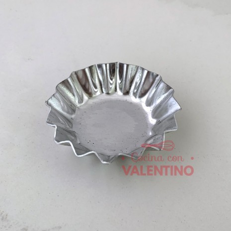 Molde Tarteleta Nro 1 Aluminio Doña Clara