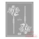 Placa Parpen Chupetin Fantasmas P566
